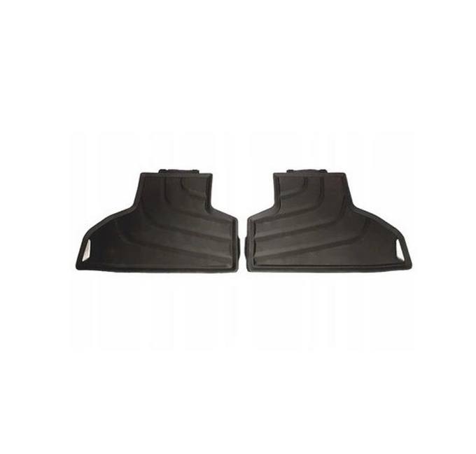 BMW Floor Mat Set - Rear (Black - Rubber)